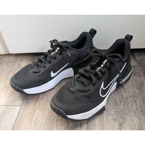 Nike Air Max Alpha Trainer 6 Men's Size 8.5 Black White Training Shoe FQ1833 001